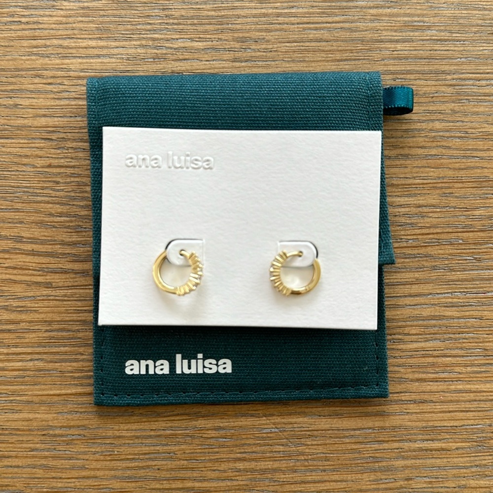 Ana Luisa earrings in the style Nava Huggie